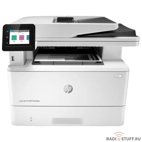 HP LaserJet Pro MFP M428fdw (W1A30A) {МФУ, A4, 600x600dpi, up to 4800x600, 256Mb, Duplex, 2 trays 100+250, ADF 50, USB2.0+Walk-Up/GigEth/WiFi/NFC,ePrint,AirPrint,1y warr}