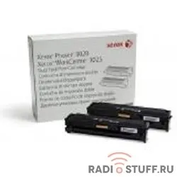 XEROX 106R03048 Тонер-картридж черный Phaser 3020/WC3025, 3 К, (двойная упаковка)