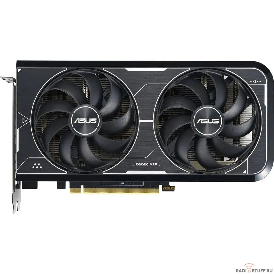 Видеокарта Asus PCI-E 4.0 DUAL-RTX3060TI-O8GD6X NVIDIA GeForce RTX 3060Ti 8192Mb 256 GDDR6 1710/14000 HDMIx2 DPx3 HDCP Ret