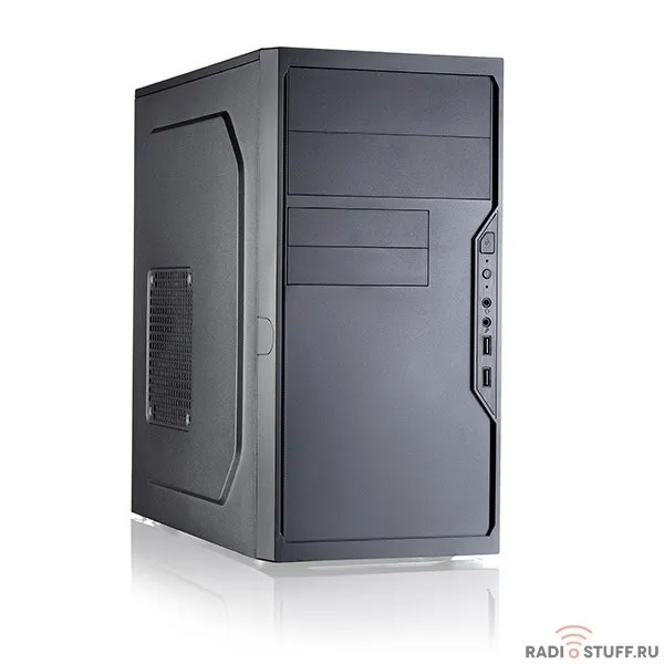 Foxline FL-733(R)-FZ500R  mATX, 2x5.25EXT, 2x3.5EXT, 5x3.5INT, 2xUSB3.0, HDA, w/o FAN, w/500W ATX PSU, w/1.2m EU pwr cord