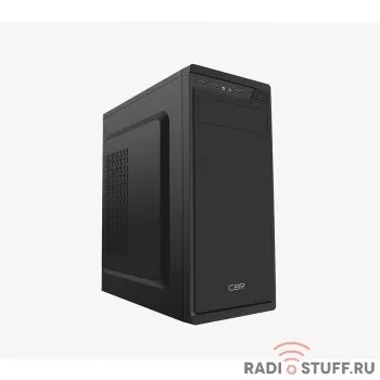 CBR PCC-ATX-J02-450W Корпус ATX Miditower J02, c БП PSU-ATX450-12EC (450W/120mm), 2*USB 2.0, HD Audio+Mic, кабель питания 1.2м, Black