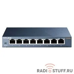 TP-Link TL-SG108 8-портовый 10/100/1000 Мбит/с настольный коммутатор SMB