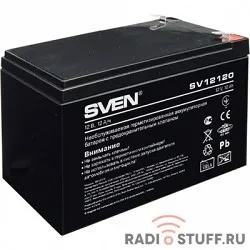 Sven SV12120 (12V 12Ah) батарея аккумуляторная