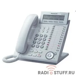 Panasonic KX-DT333RU (белая) Цифровая консоль DSS (24 клавиши, ЖКД, спикерфон)