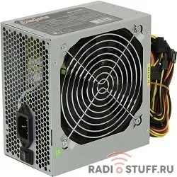 Exegate EX244555RUS Блок питания 500W Exegate UN500, ATX, 12cm fan, 24+4pin, 6pin PCI-E, 4*SATA, 1*FDD, 1*IDE