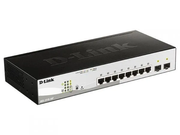 Коммутатор 8PORT 10/100/1000 DGS-1210-10P/FL1A D-LINK
