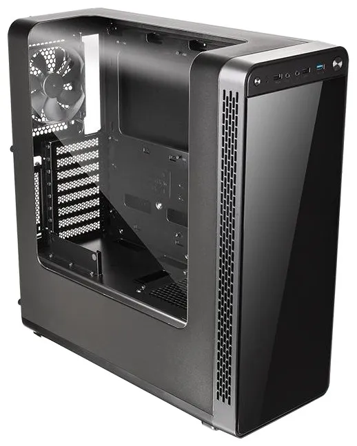 Корпус Case Tt Versa  View 27 [CA-1G7-00M1WN-00]  ATX / win / black / USB 3.0 / no PSU