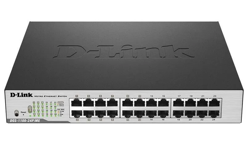 Коммутатор D-Link DGS-1100-24P/B2A