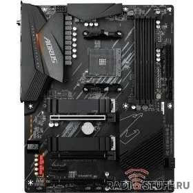 Gigabyte B550 AORUS ELITE AX V2 {Soc-AM4 AMD B550 4xDDR4 ATX AC`97 8ch(7.1) 2.5Gg RAID+HDMI+DP}