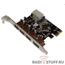 ORIENT VA-3U4PE RTL {PCI Express card USB 3.0 4 порта}