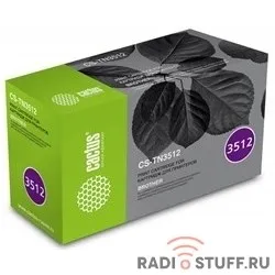 Картридж лазерный Cactus CS-TN3512 черный (12000стр.) для Brother DCP L6600DWHL/L6250DNHL/L6300DWHL/L6400DWHL/L6400DWTMFC/L6800DWMFC/L6800DWTMFC/L6900DWMFC/L6900DWT