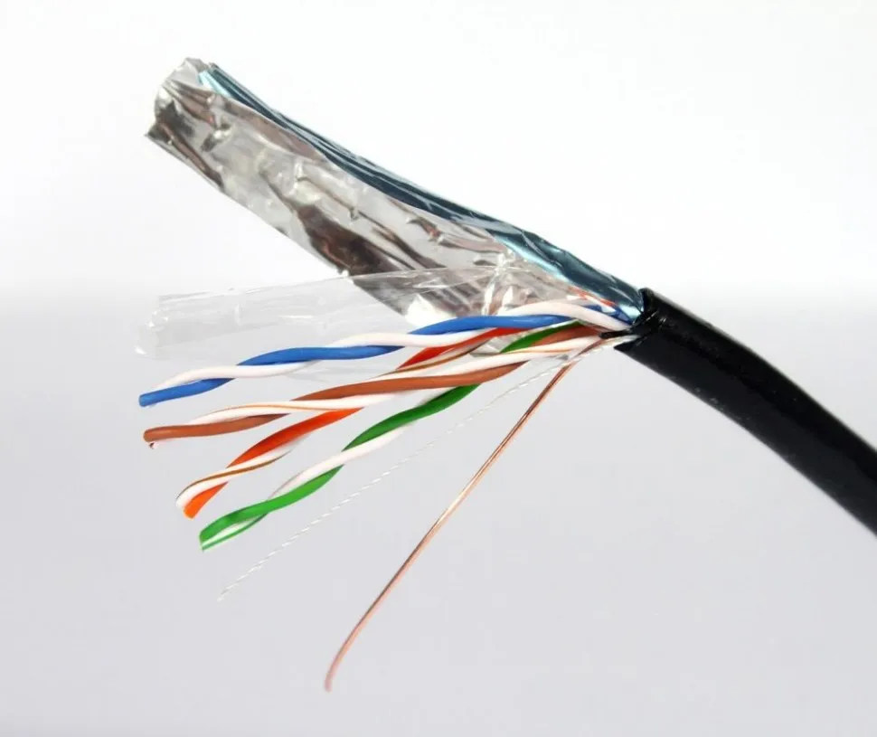 Кабель CAT5E S/FTP 305M TC1000C5EN-CU-OSSW TELECOM