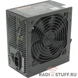 Exegate EX221641RUS Блок питания 500W ATX-500PPX RTL, black, active PFC, 12cm, 20+4pin/4pin/PCI-E/4*IDE/5*SATA