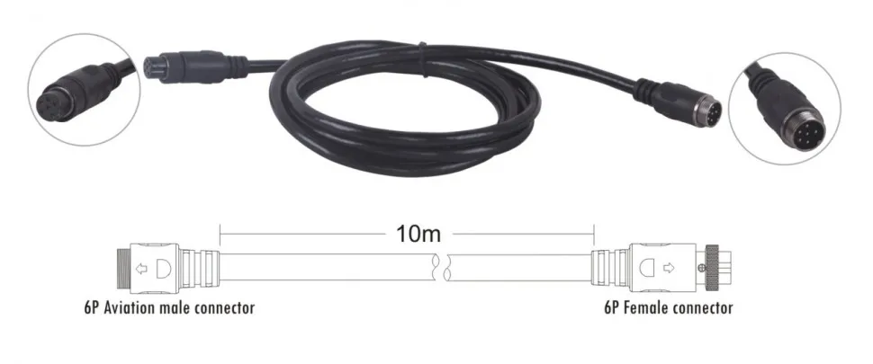 ITC TS-10D удлинитель, 10 м.