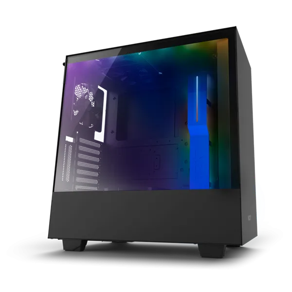 NZXT CA-H500W-BL H500i SMART ATX MATTE BLACK/BLUE