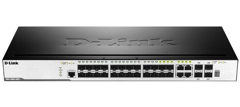 DGS-3000-28SC/A1A коммутатор D-Link 