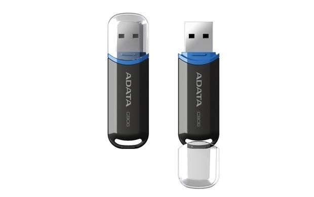 Флэш-накопитель USB2 32GB BLACK AC906-32G-RBK ADATA