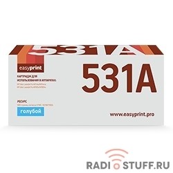 Easyprint CF531A Картридж LH-CF531A для HP CLJ Pro M154a/M154nw/M180n/M180fw (900стр.) голубой, с чипом