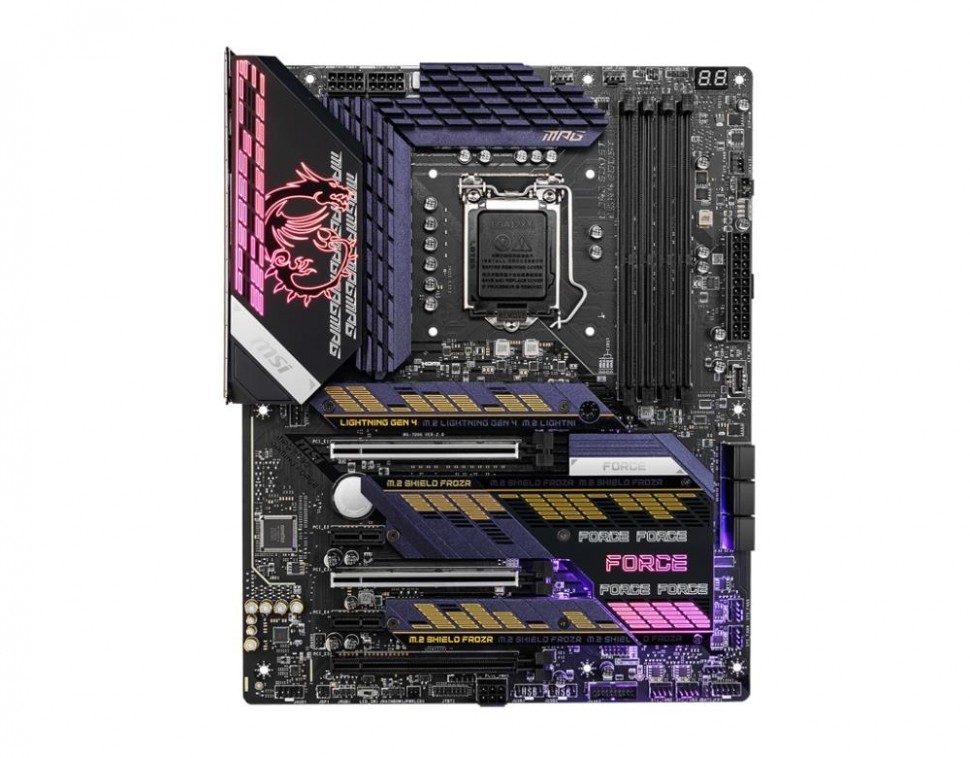 Материнская плата Z590 S1200 ATX MPG Z590 GAMING FORCE MSI