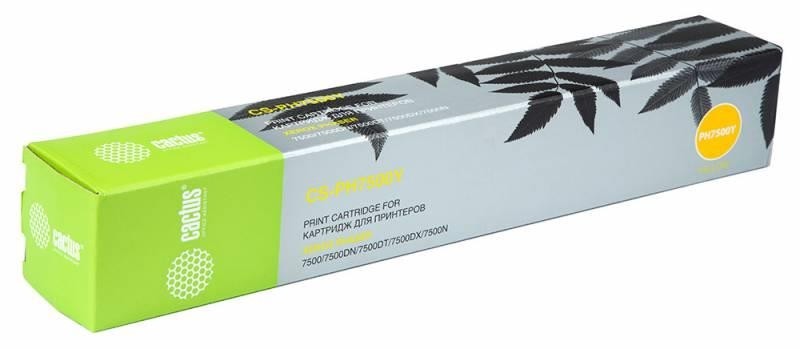Картридж YELLOW /7500/7500DT 17.8K CS-PH7500Y CACTUS